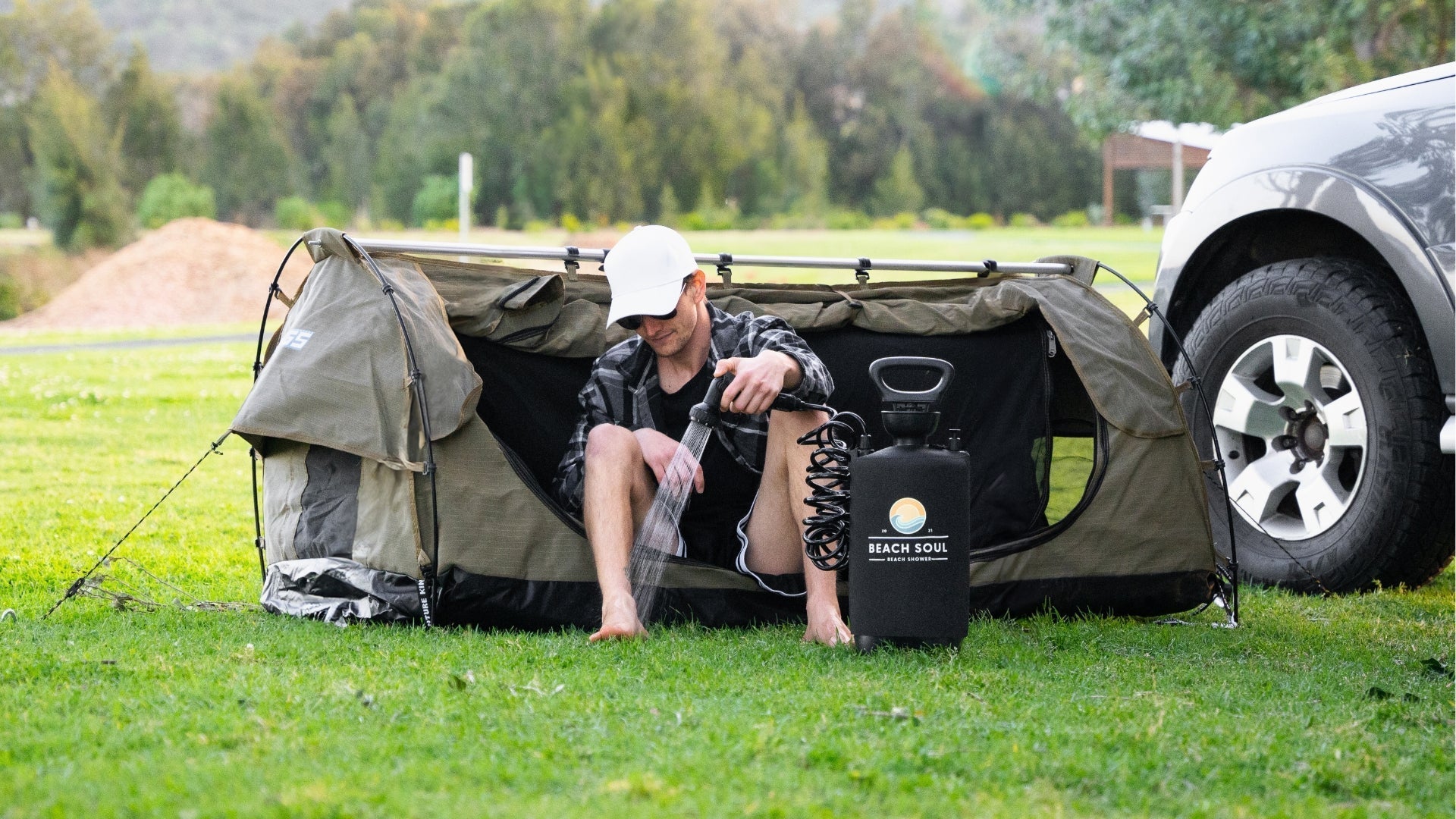 The Best Portable Shower for Camping, Surfing, Outdoors, Pets and Off-Grid Lifestyle