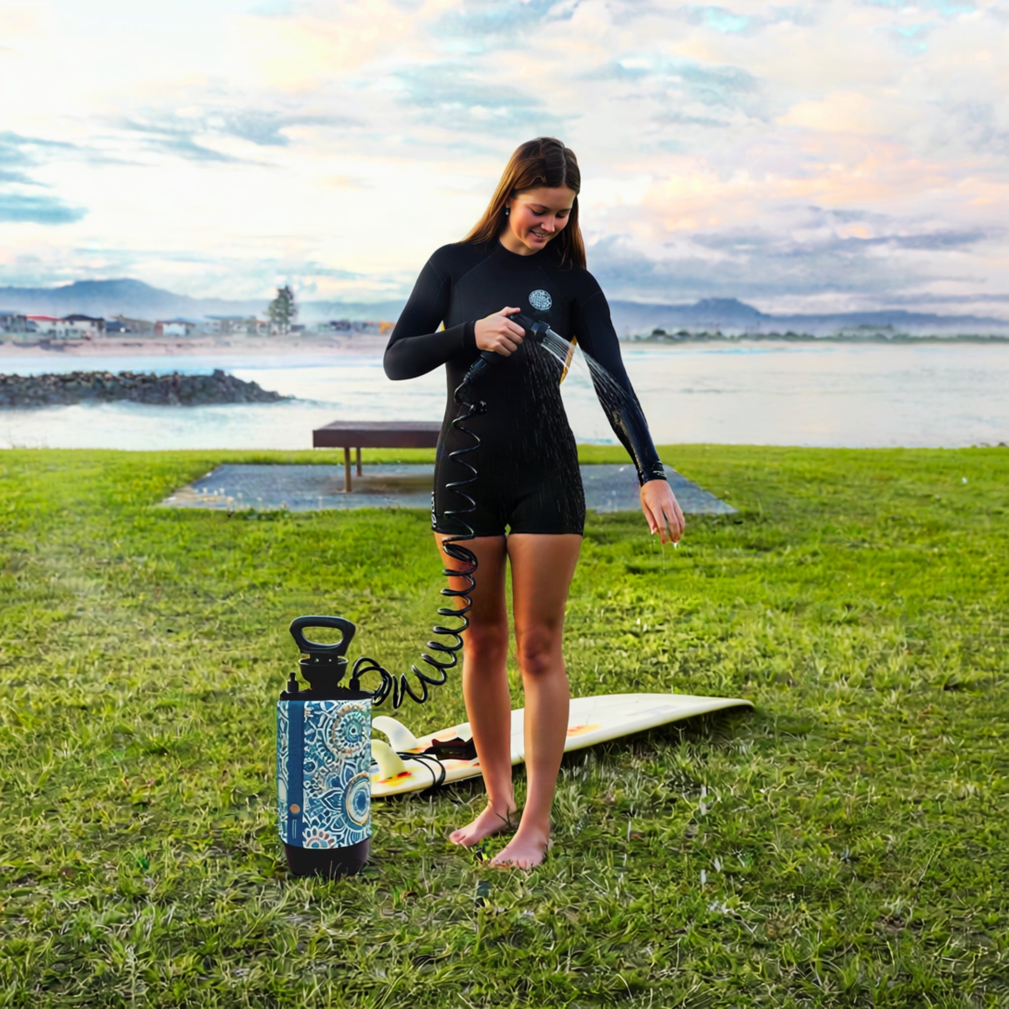 Portable Shower PRO Bliss Out 10L