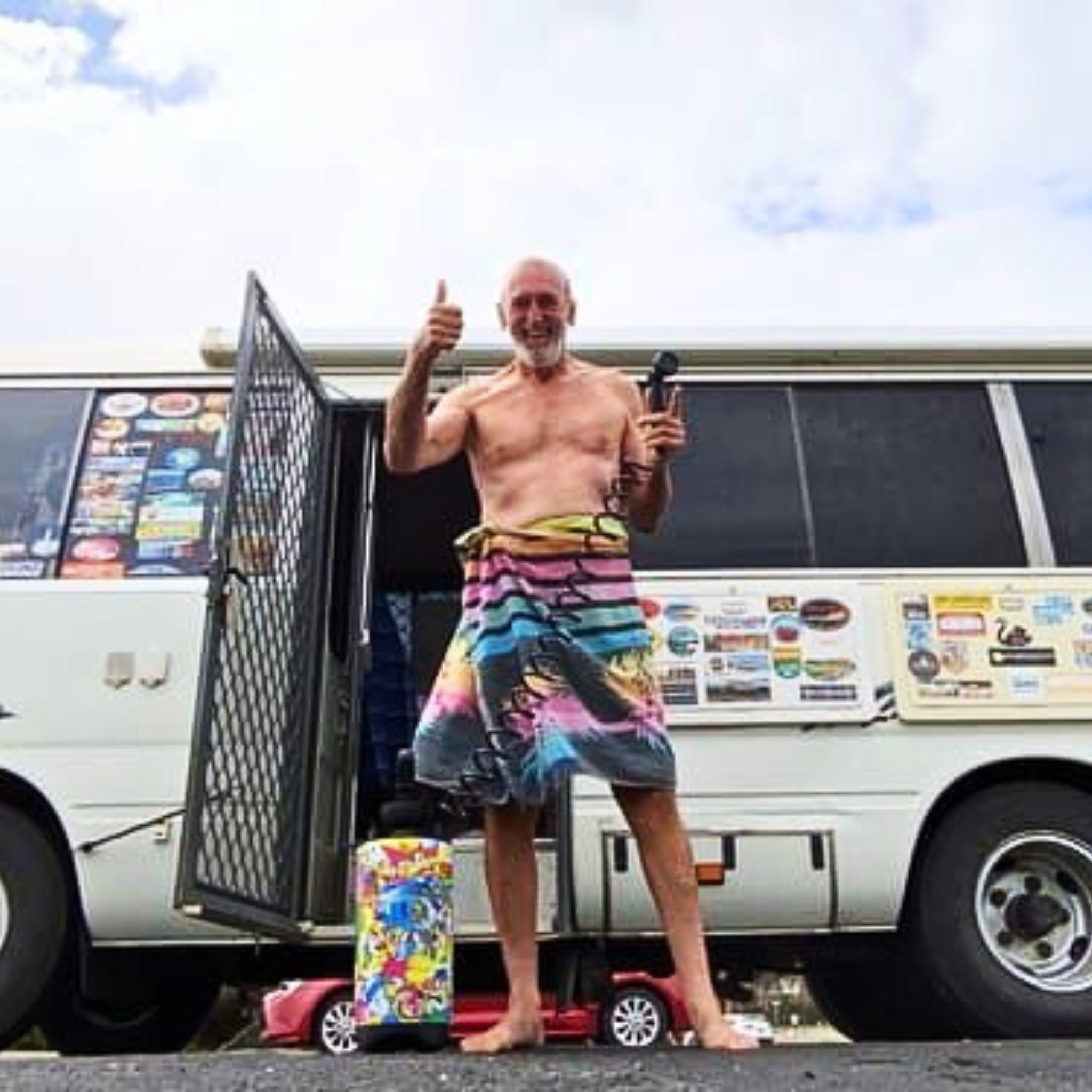 Portable Shower Livin' the Dream 8L