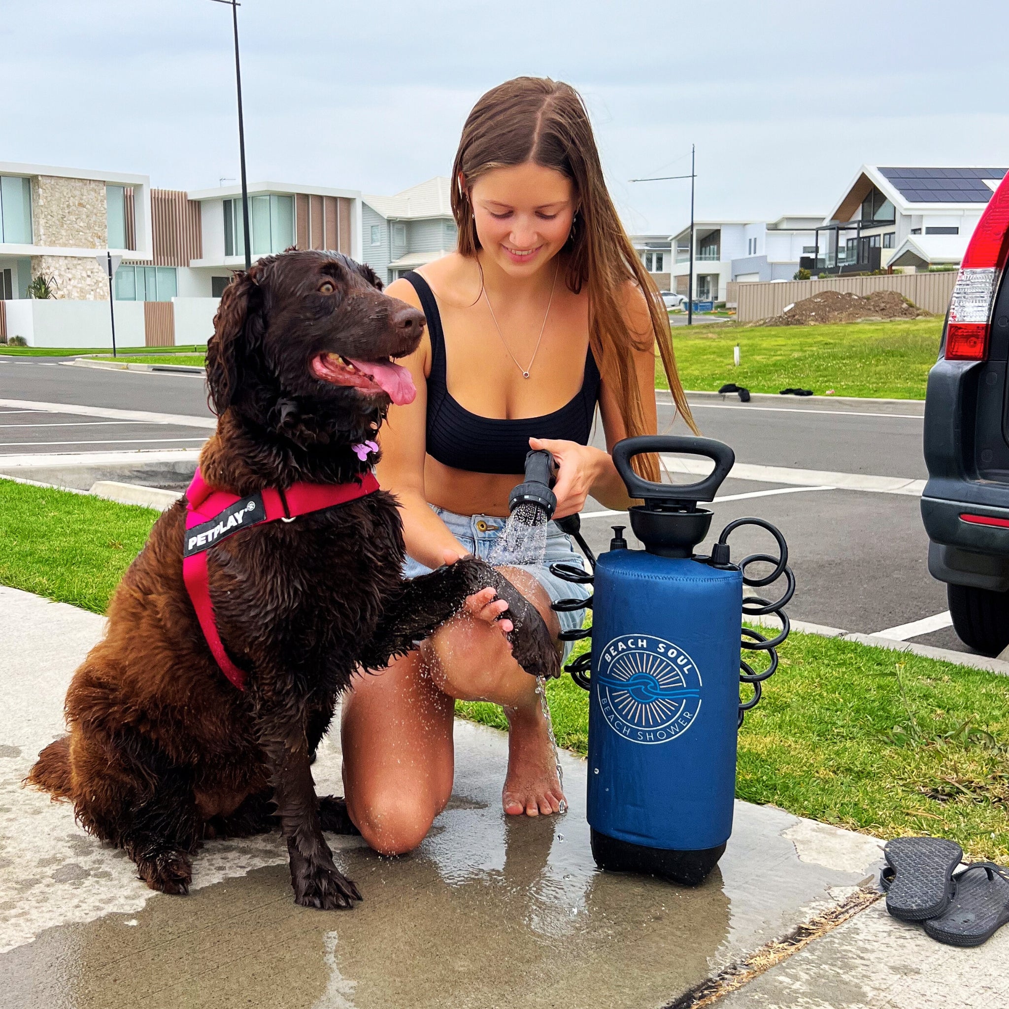 Portable Shower Ocean Rise 8L