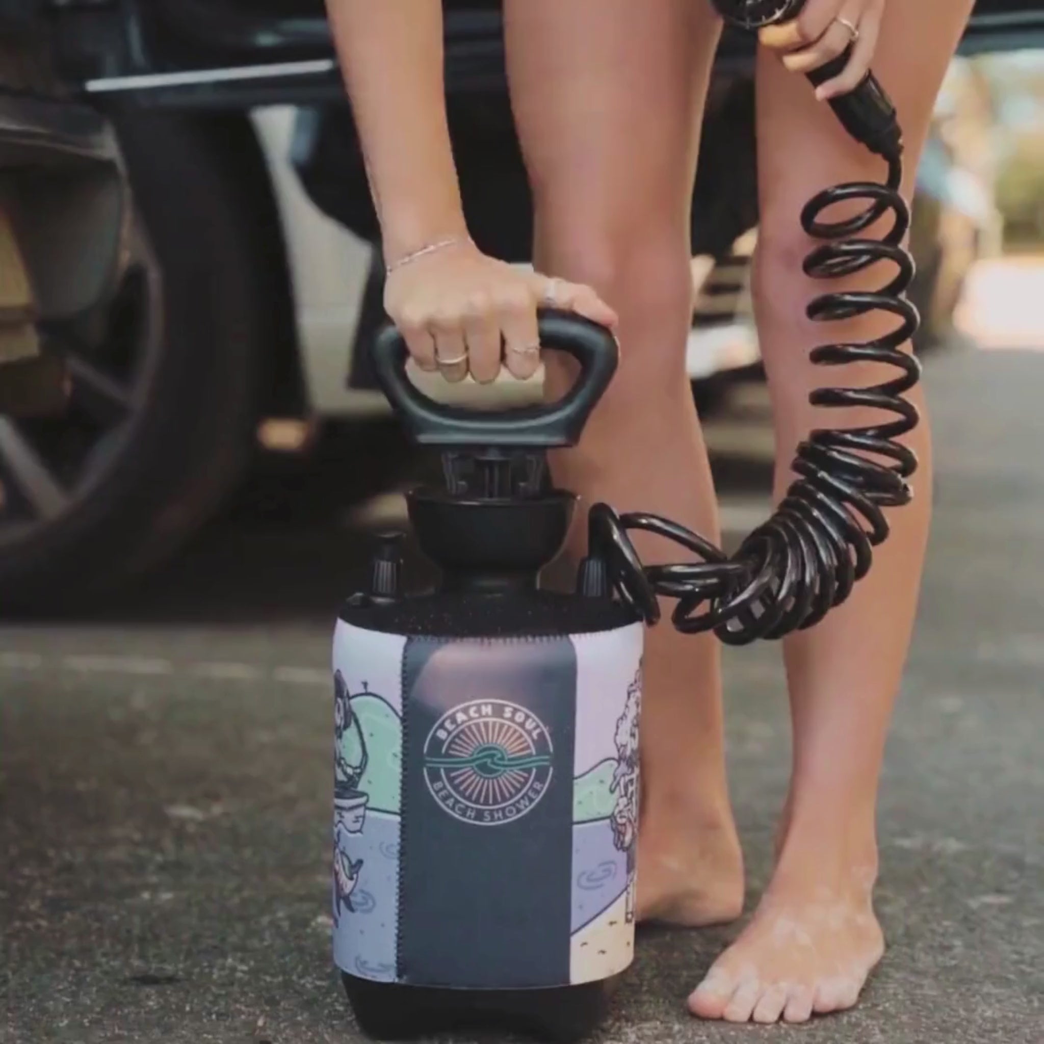 Portable Shower Skully 5L